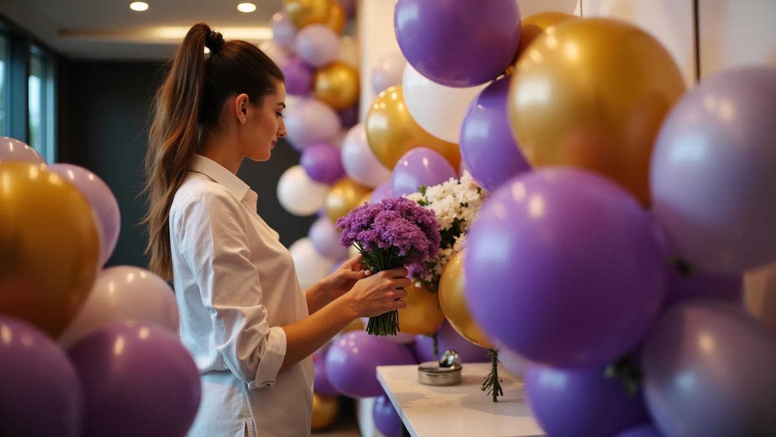 Professional balloon services